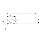 BALLNOSE ENDMILL (A)